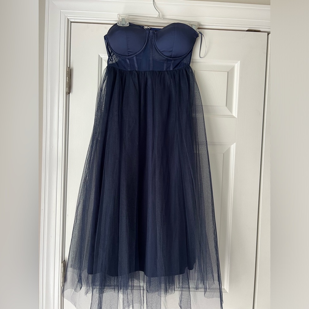 Boutique dress. Navy Blue
